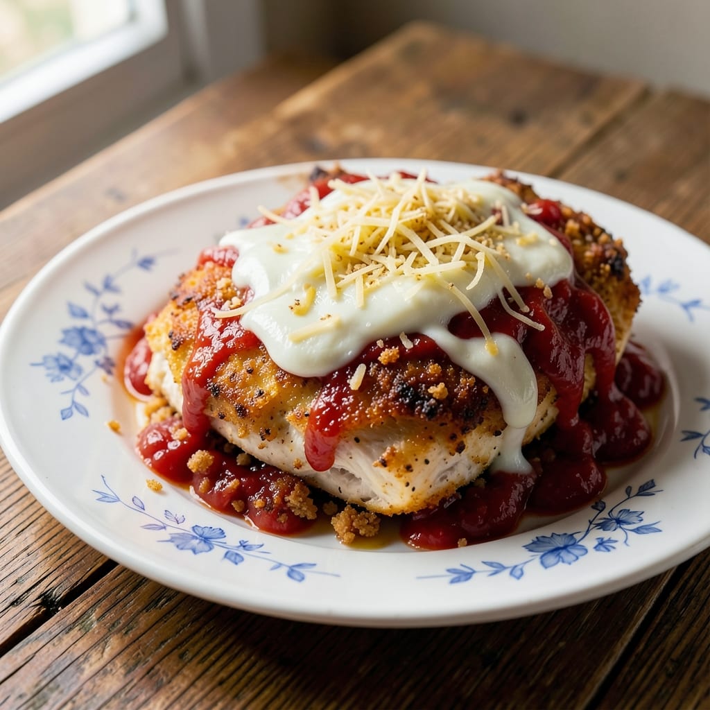 Betty Crocker's Baked Chicken Parmesan Recipe: Golden Crust, Melty Cheese Layers