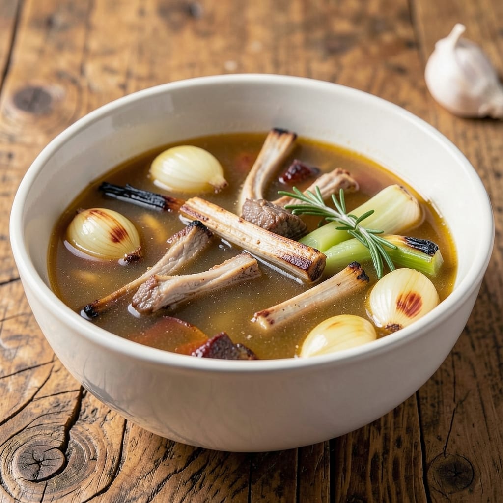 Beef and Chicken Bone Broth Recipe: Umami-Rich Base for Soups and Stews