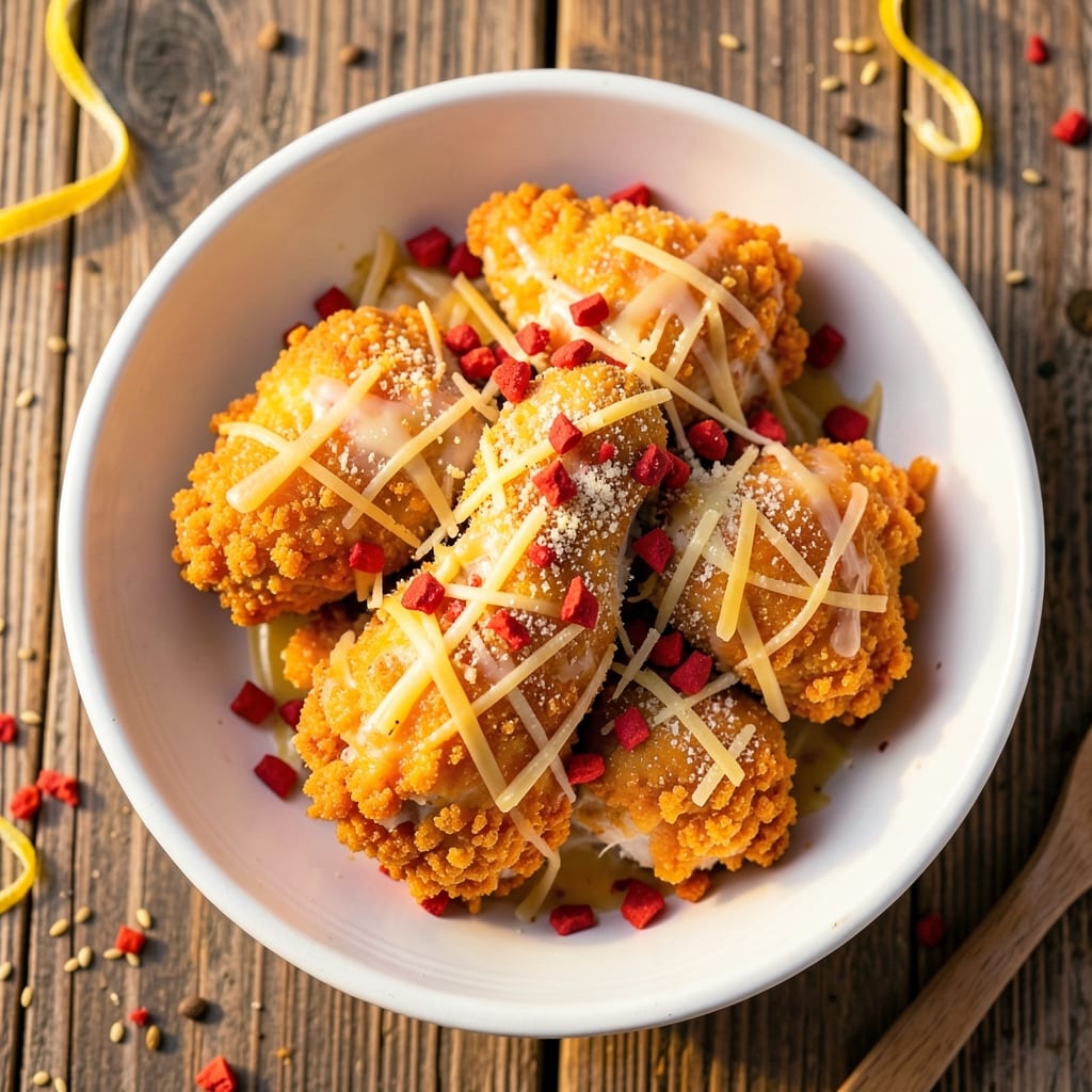 Baked Cheetos Chicken Recipe: Crunchy Cheese-Crusted Bites With Juicy Centers