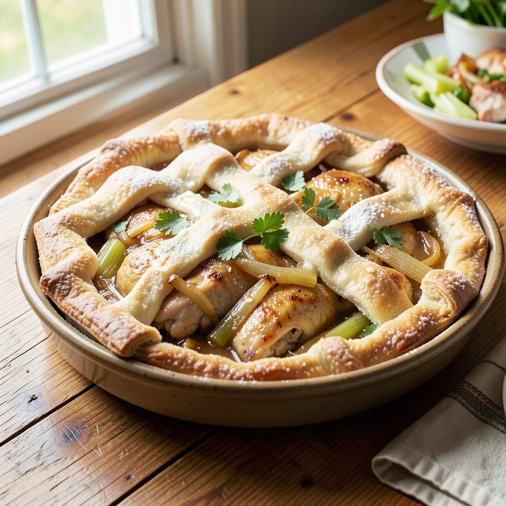Betty Crocker's Chicken Pie Recipe: Golden Crust, Juicy Dark Meat Magic