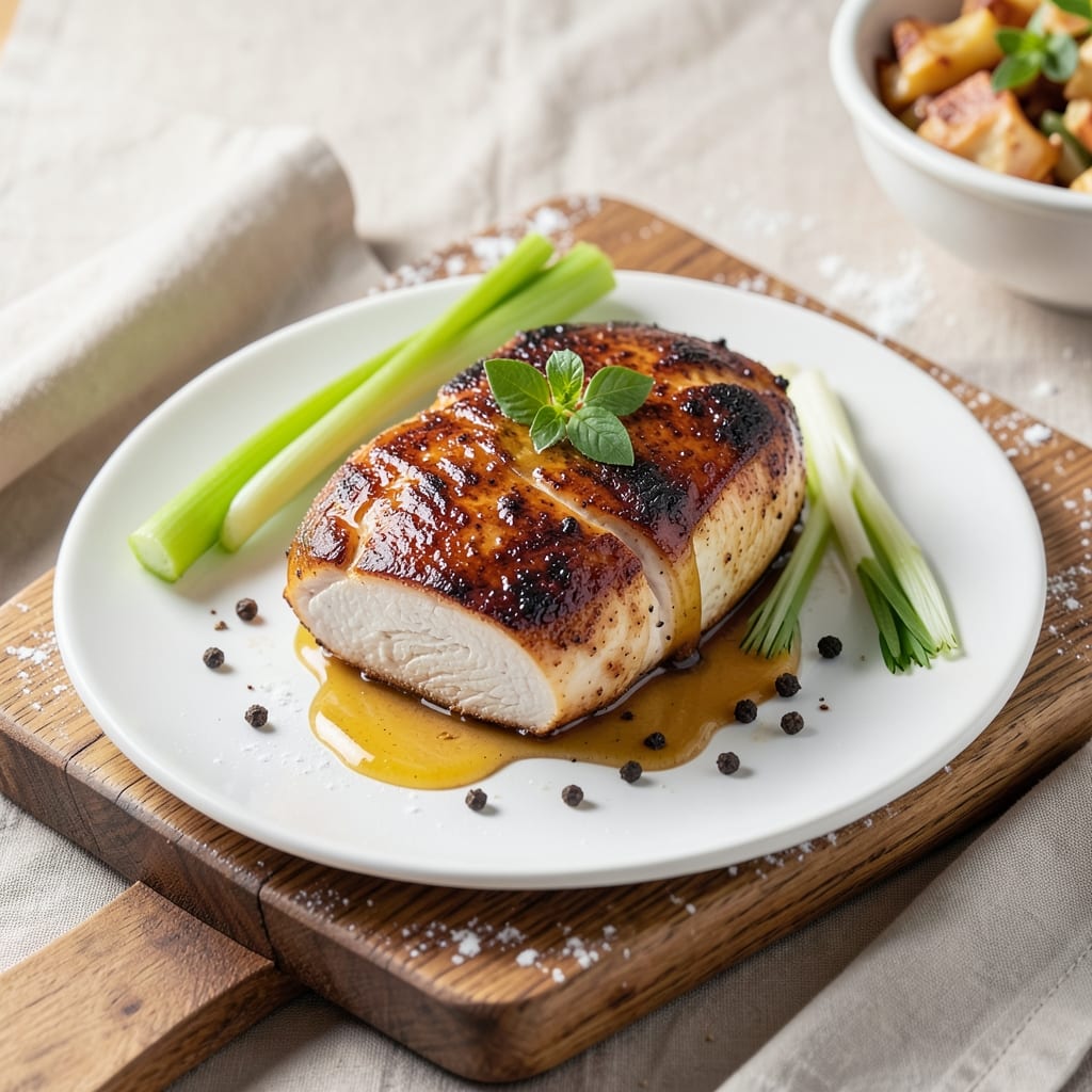 Barefoot Contessa's Baked Chicken Breast Recipe: Celery-Crusted Crunch Meets Buttery Yolk Rivers