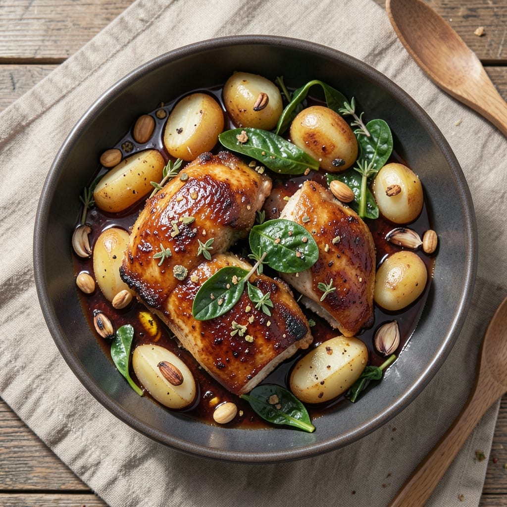 Balsamic Vinaigrette Chicken Slow Cooker Recipe: Sweet-Tangy Glaze That Melts Into Tender Meat