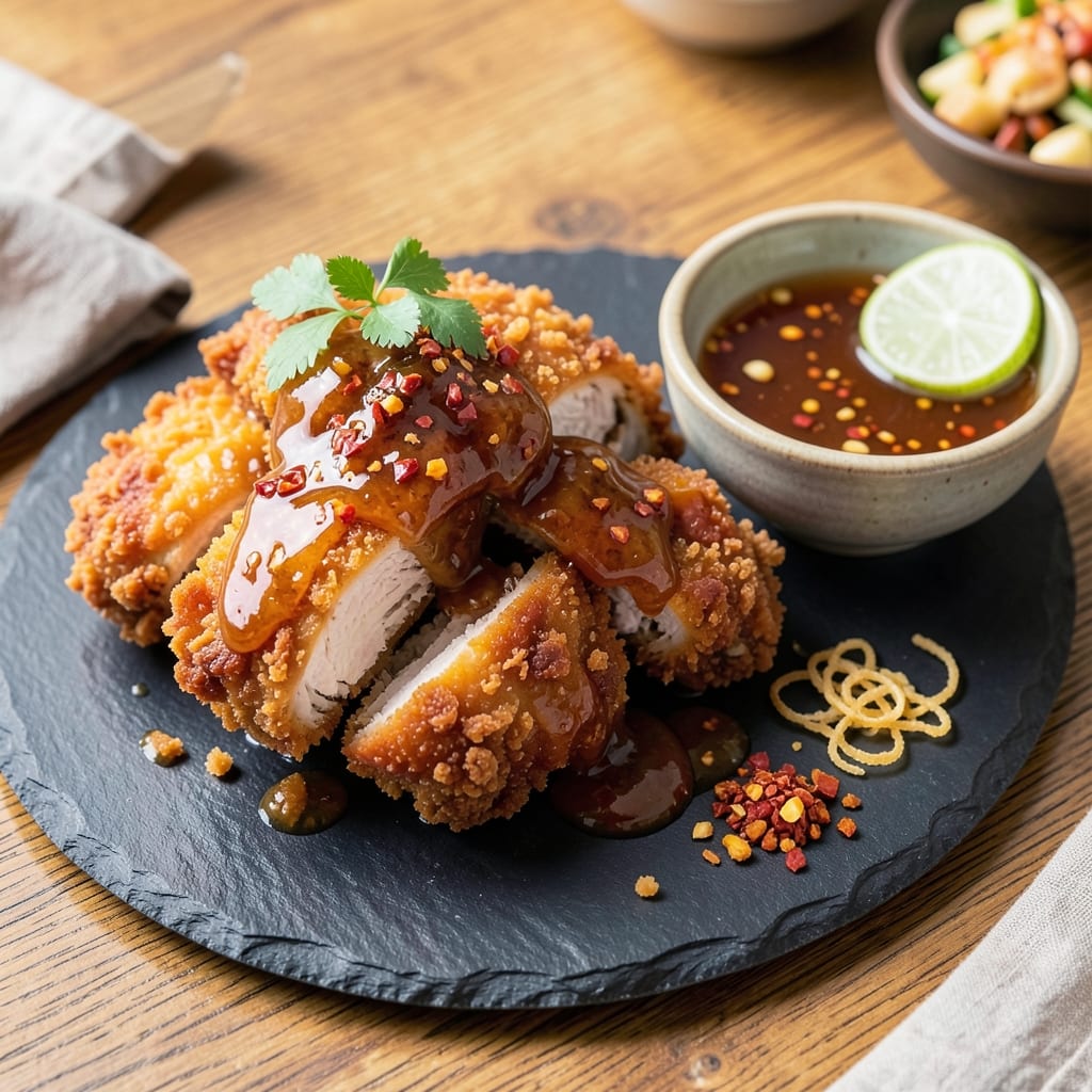 Asian Fried Chicken Sauce Recipe: Sweet-Chili Umami Drizzle for Crispy Bites