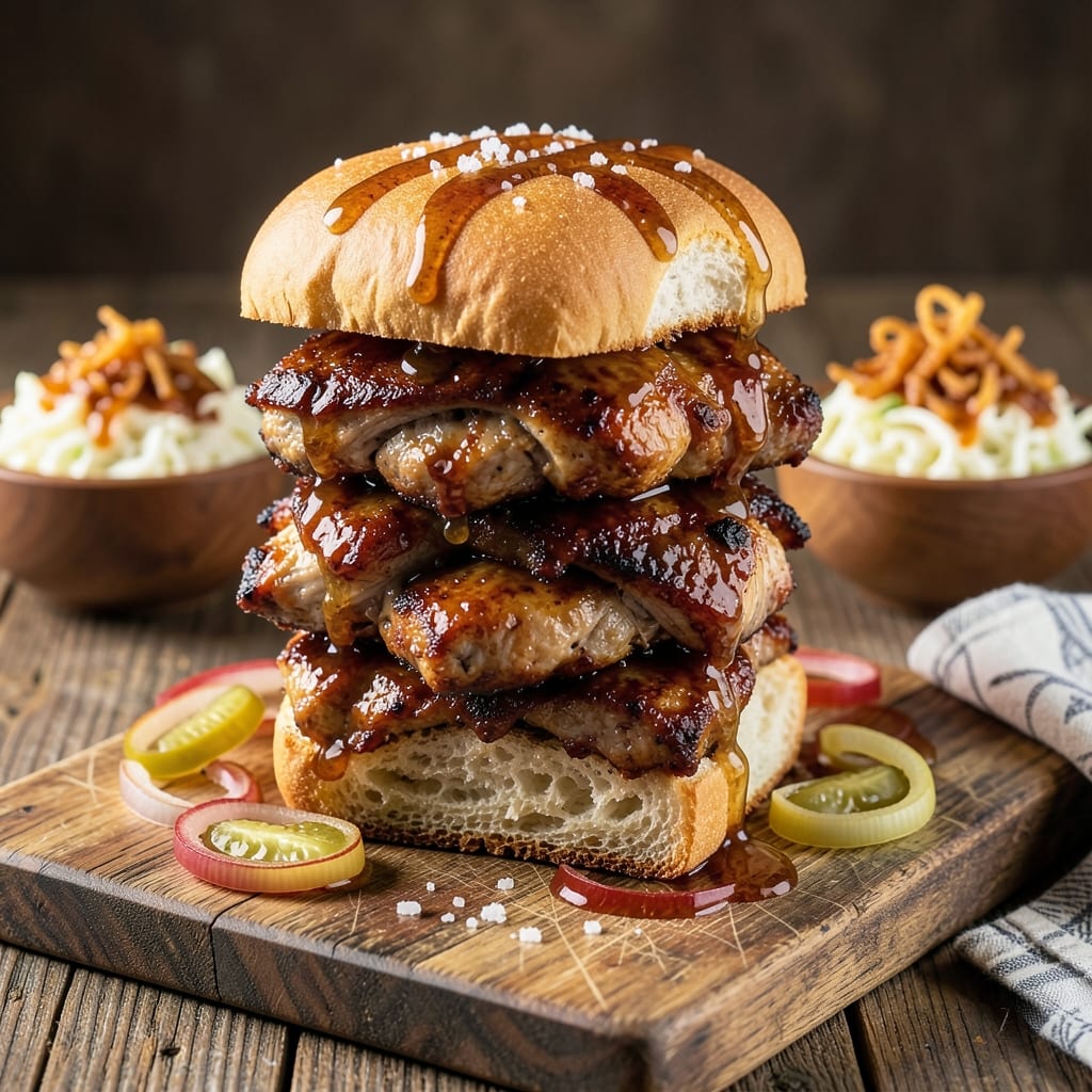 BBQ Chicken Sandwiches Recipe: Crock Pot Tender Meat and Crispy Bites