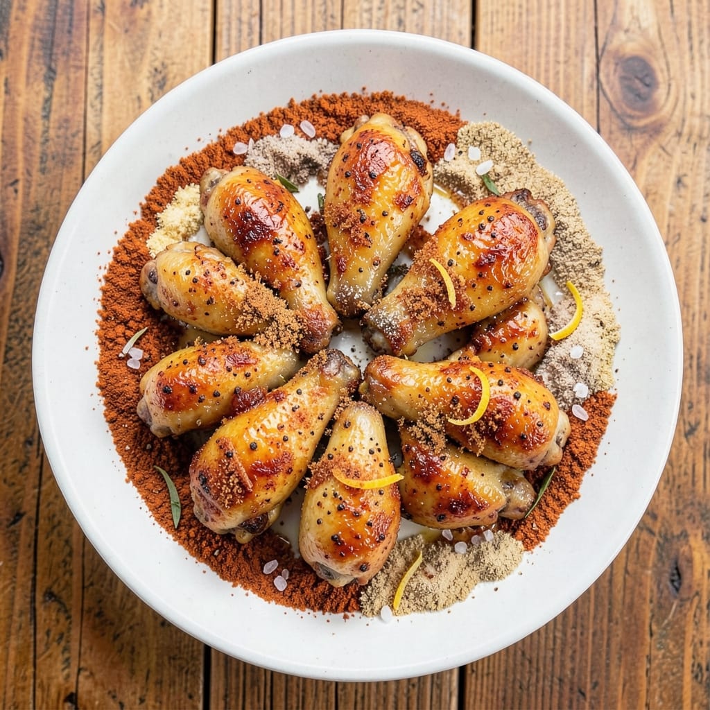 Baked Chicken Wings Rub Recipe: Smoky-Spiced Dry Crust for Crunchy Wings