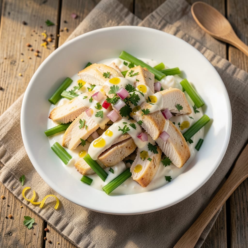 Buc-EE's Chicken Salad Recipe: Crispy Celery Crunch With Creamy Yogurt Streaks