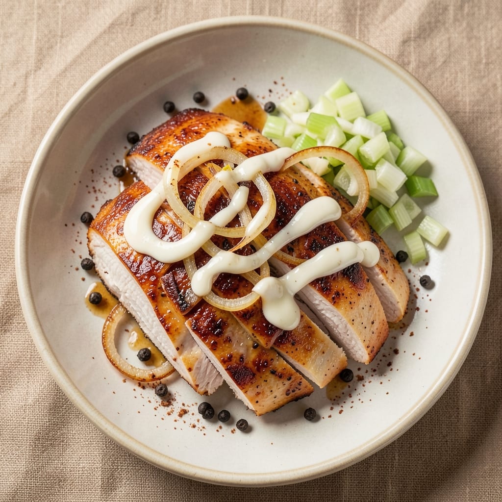 Bloomin Onion Chicken Recipe: Crispy Celery Crust Meets Juicy Spiced Yogurt Core