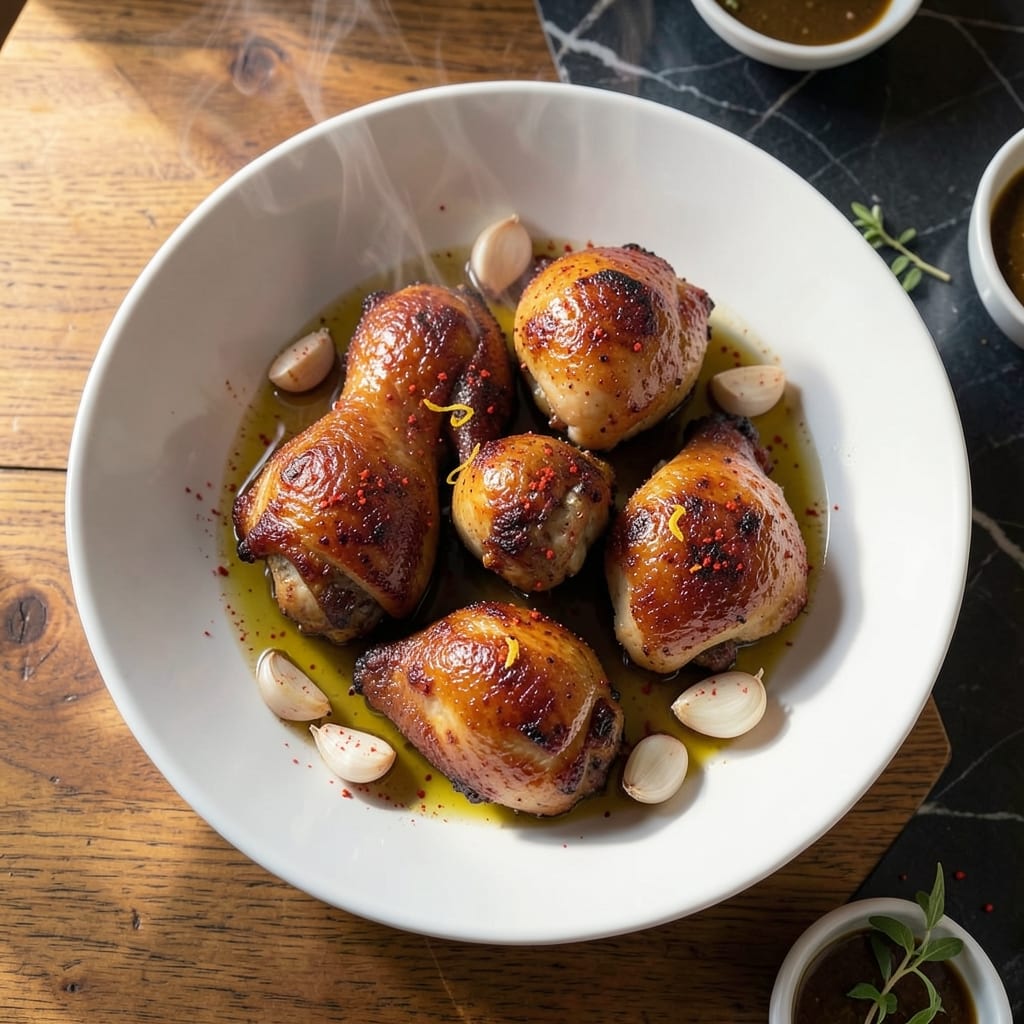 Basque Garlic Fried Chicken Recipe: Smoky Paprika Crunch With Juicy Centers