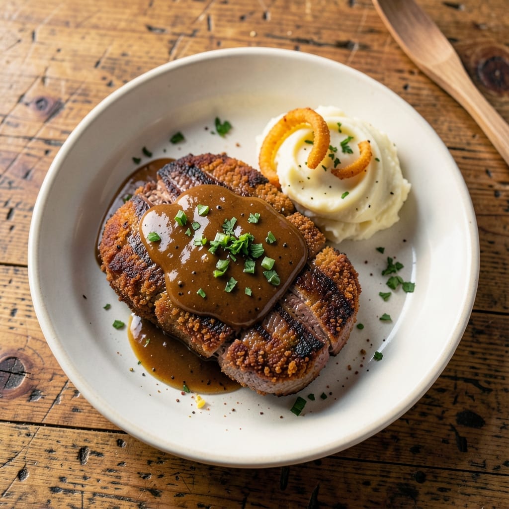Bob Evans Chicken Fried Steak Recipe: Celery-Crusted Crunch With Buttery Yolk Streaks