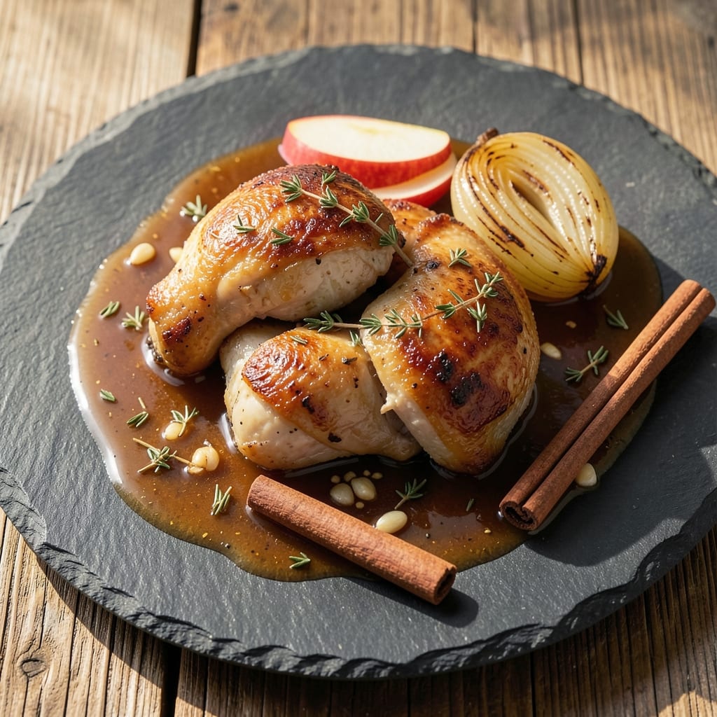 Apple Cider Braised Chicken Recipe: Slow-Simmered Richness With Spiced Apples