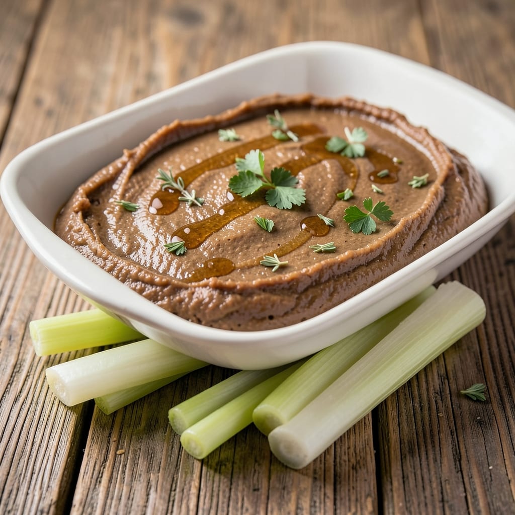Baked Chicken Liver Pâté Recipe: Celery-Crusted Richness With Silky Yolk Streaks