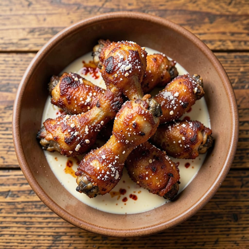 Best Oven-Baked Fried Chicken Drumsticks Recipe: Double-Crusted Crunch Without Deep Frying
