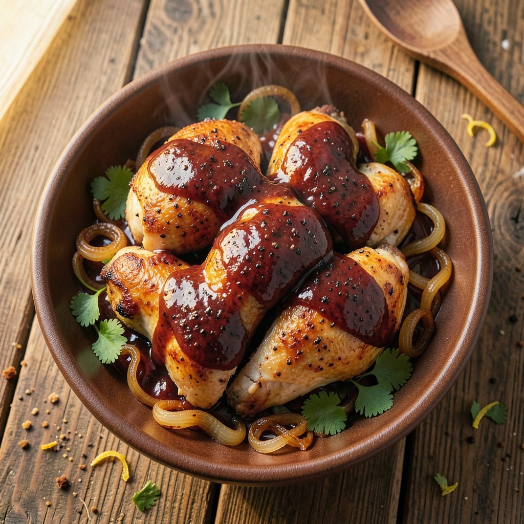 BBQ Chicken Thighs Crock Pot Recipe: Smoky-Sweet Fall-Off-The-Bone Tenderness