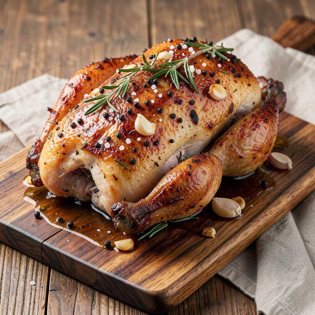 Best Way to Roast Whole Chicken in Convection Oven Recipe: Even Heat, Juicy Results Without Drying
