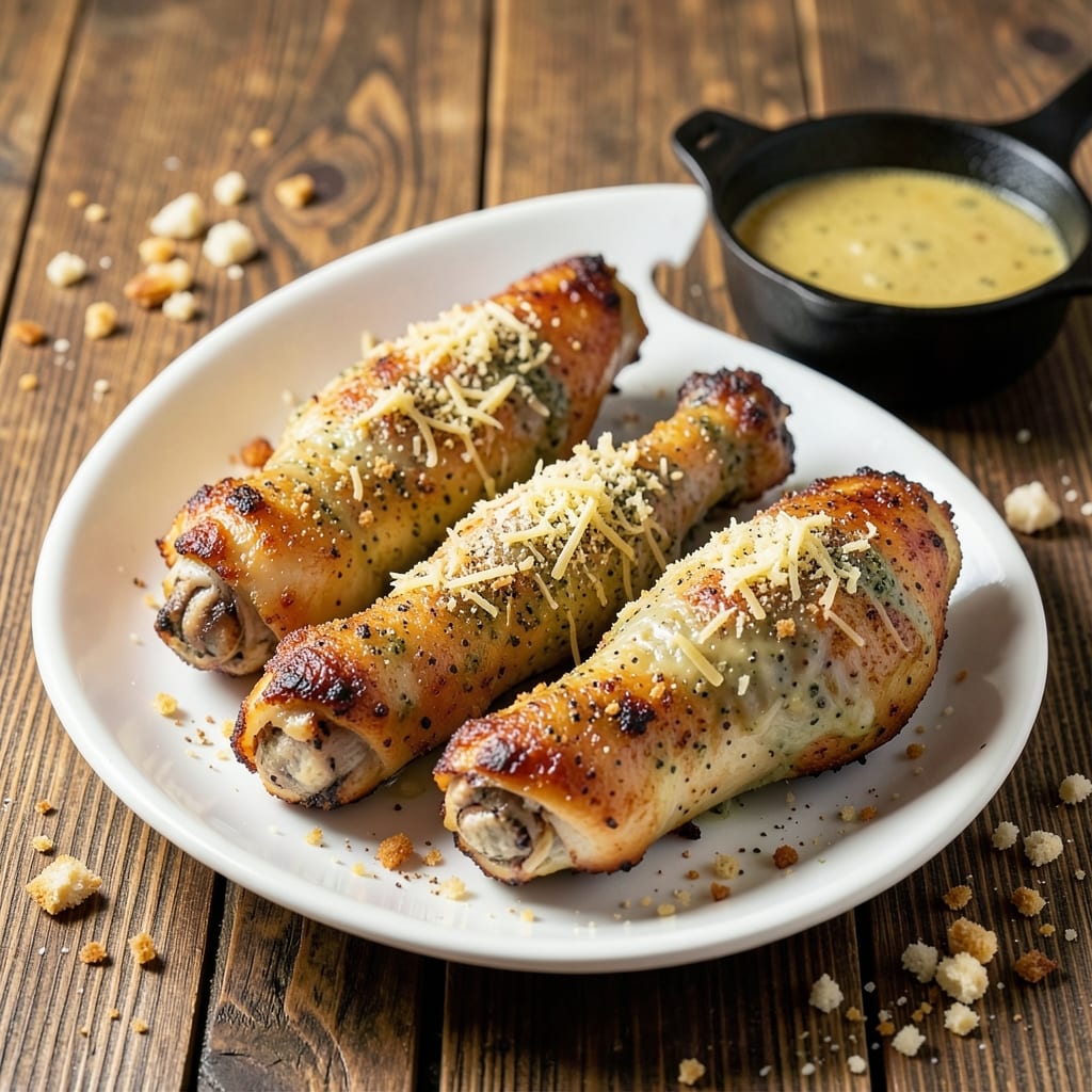 Baked Ranch Chicken Legs Recipe: Crispy Parmesan Crust With Juicy Dark Meat