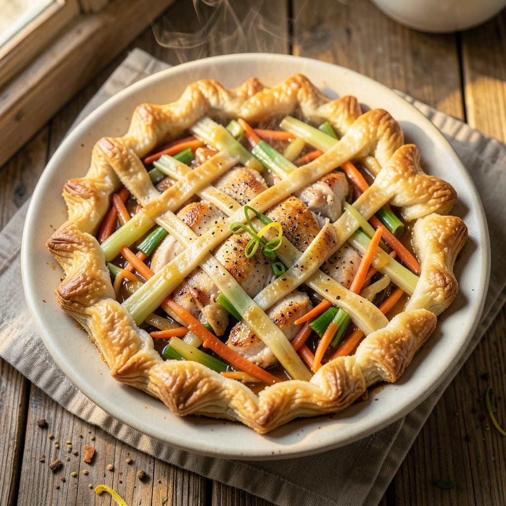 Asian Chicken Pot Pie Recipe: Umami-Packed Comfort in One Skillet