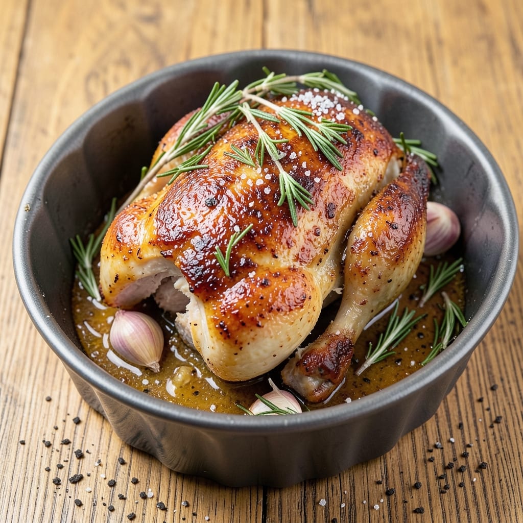 Bundt Pan Roasted Chicken Recipe: Golden Crust and Juicy Dark Meat Harmony