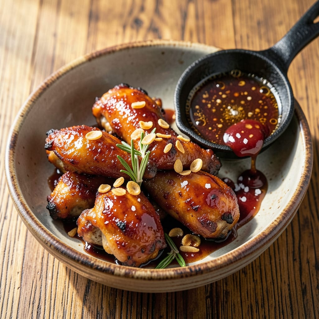 Bourbon Chicken Wing Sauce Recipe: Deep Smoky-Sweet Glaze With Caramelized Edges