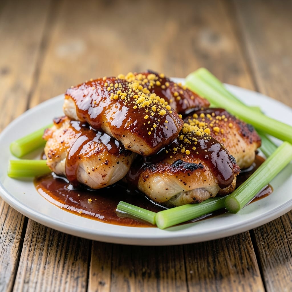 Bachan's BBQ Sauce Chicken Recipe: Celery-Crusted Crunch Meets Smoky Sweet Glaze