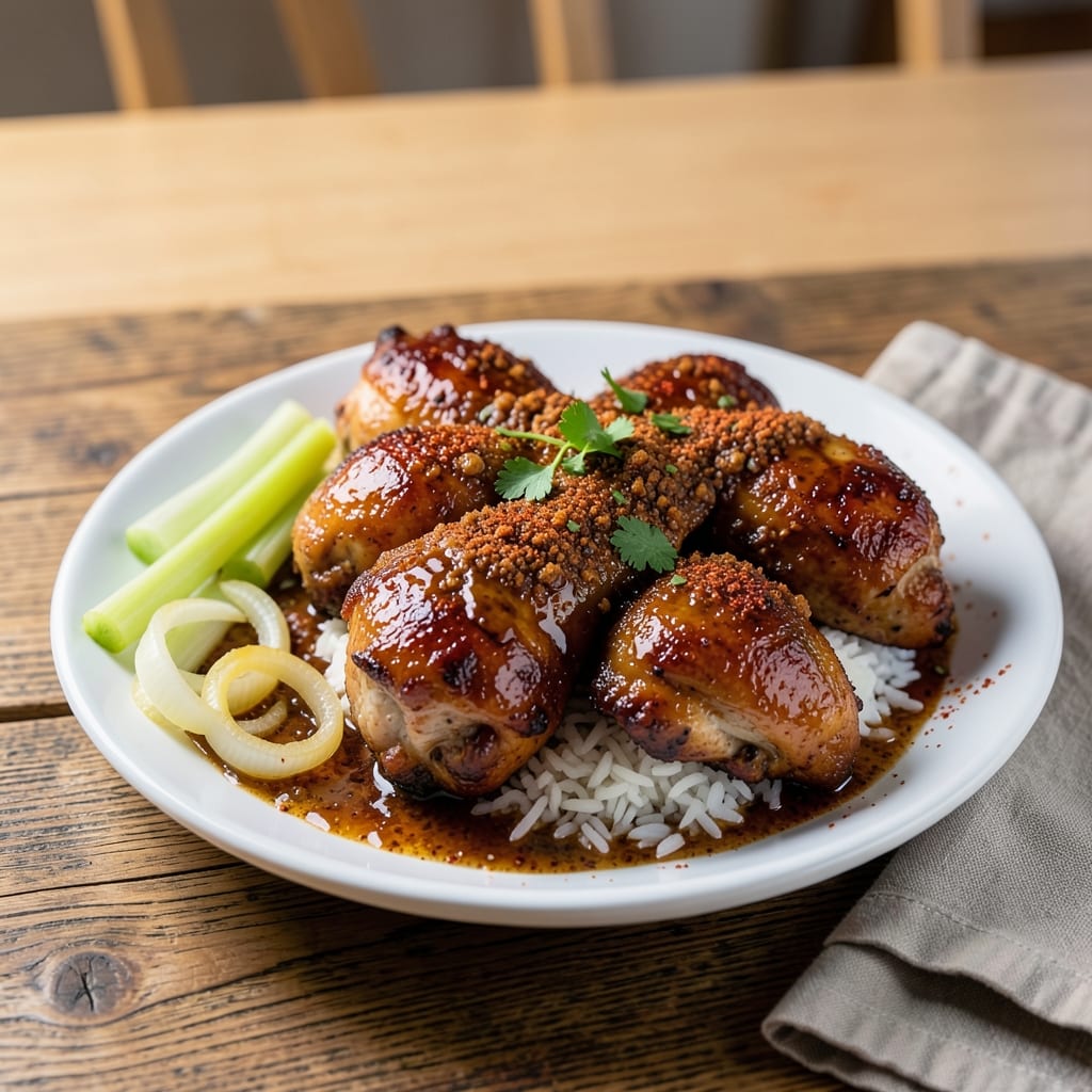 Big Easy Chicken Recipe: Crispy Celery Crust Meets Smoky BBQ Magic