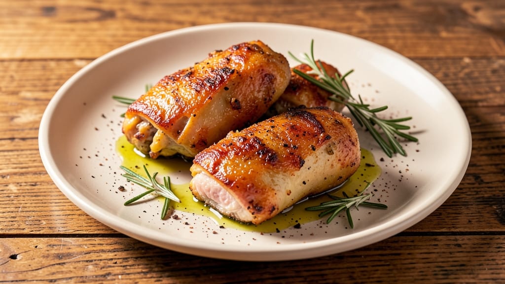 Baked Chicken Thighs and Drumsticks Recipe: Crispy Skin, Juicy Core in One Pan