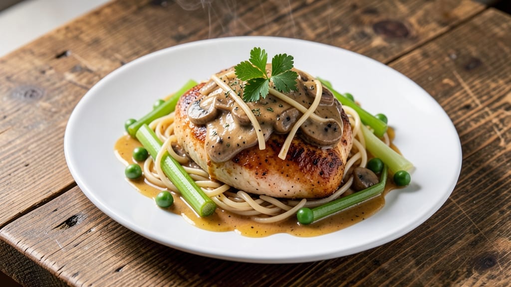 Betty Crocker's Chicken À La King Recipe: Celery-Vinegar Velout With Crispy Top Magic