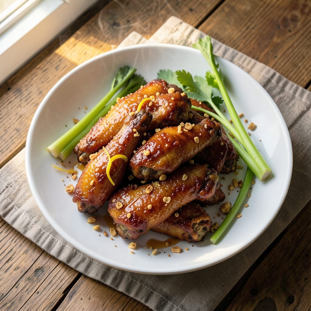 America's Test Kitchen Korean Fried Chicken Wings Recipe: Double-Crisp Celery Crust With Runny Yolk Rivers