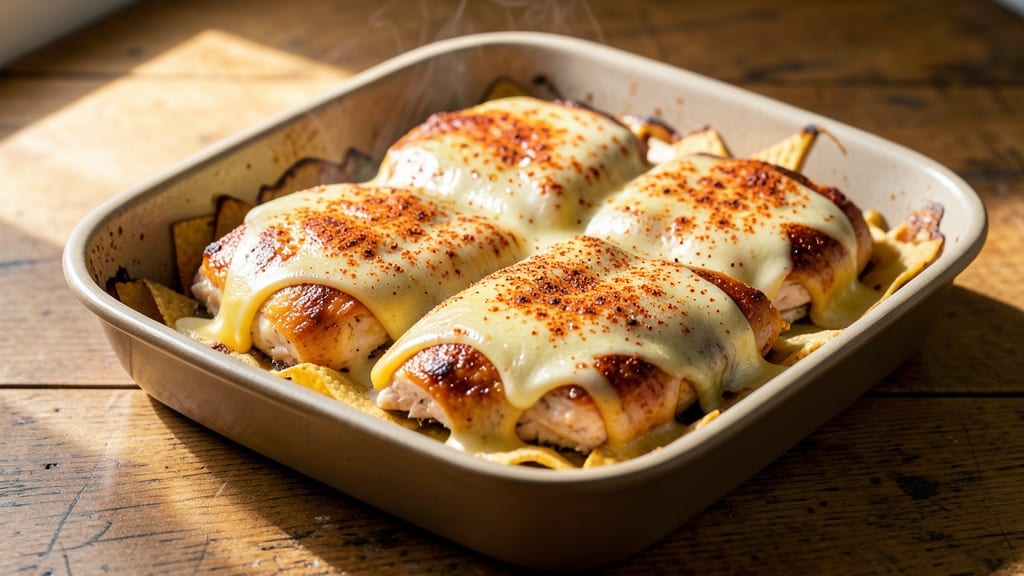 Chicken Bake Copycat Recipe: Crispy Top, Melty Cheese Layers