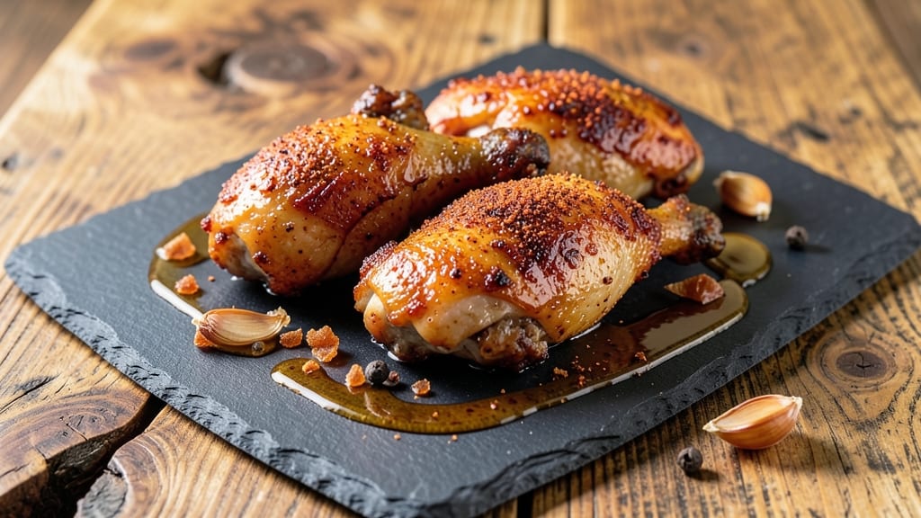 Chicken Legs Recipe: Smoky Paprika and Garlic Roast With Crispy Skin