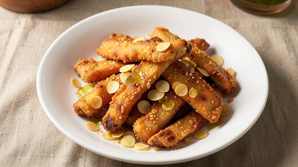 Chicken Strips Corn Flakes Recipe: Crunchy Coating That Stays Crispy All Night