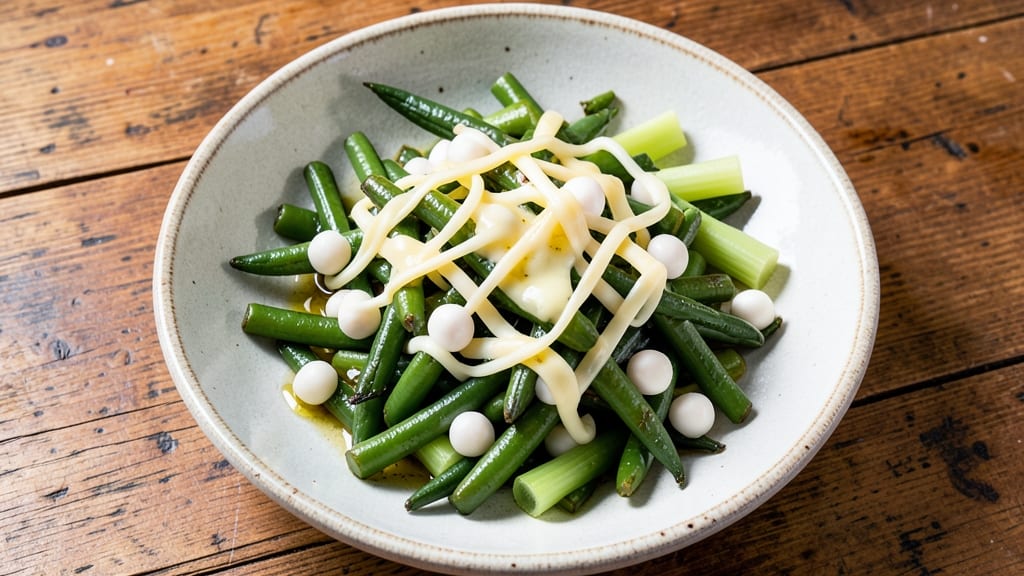 Church's Chicken Green Beans Recipe: Crispy Celery-Vinegar Roasted With Triple Cheese Twist