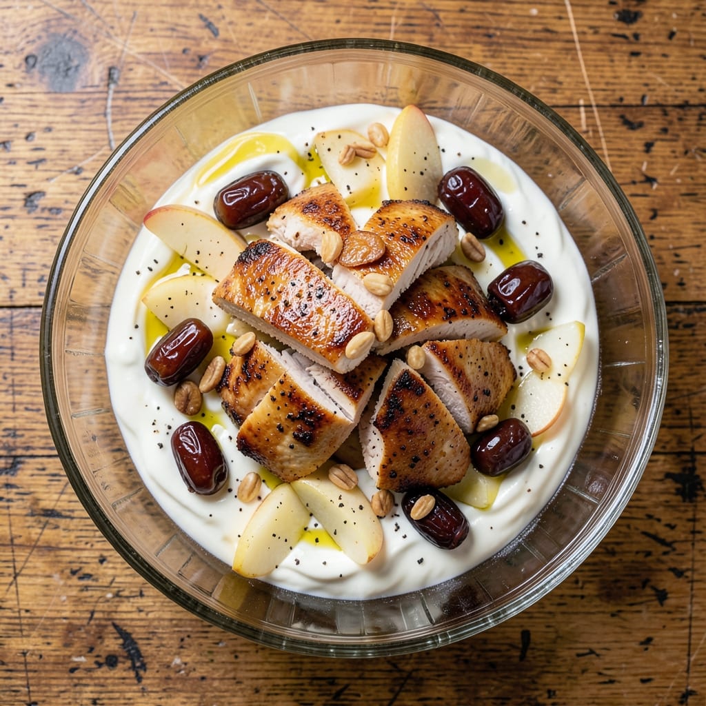 Apple Date Chicken Salad Recipe: Sweet-Tart Balance With Crunchy Celery Bites