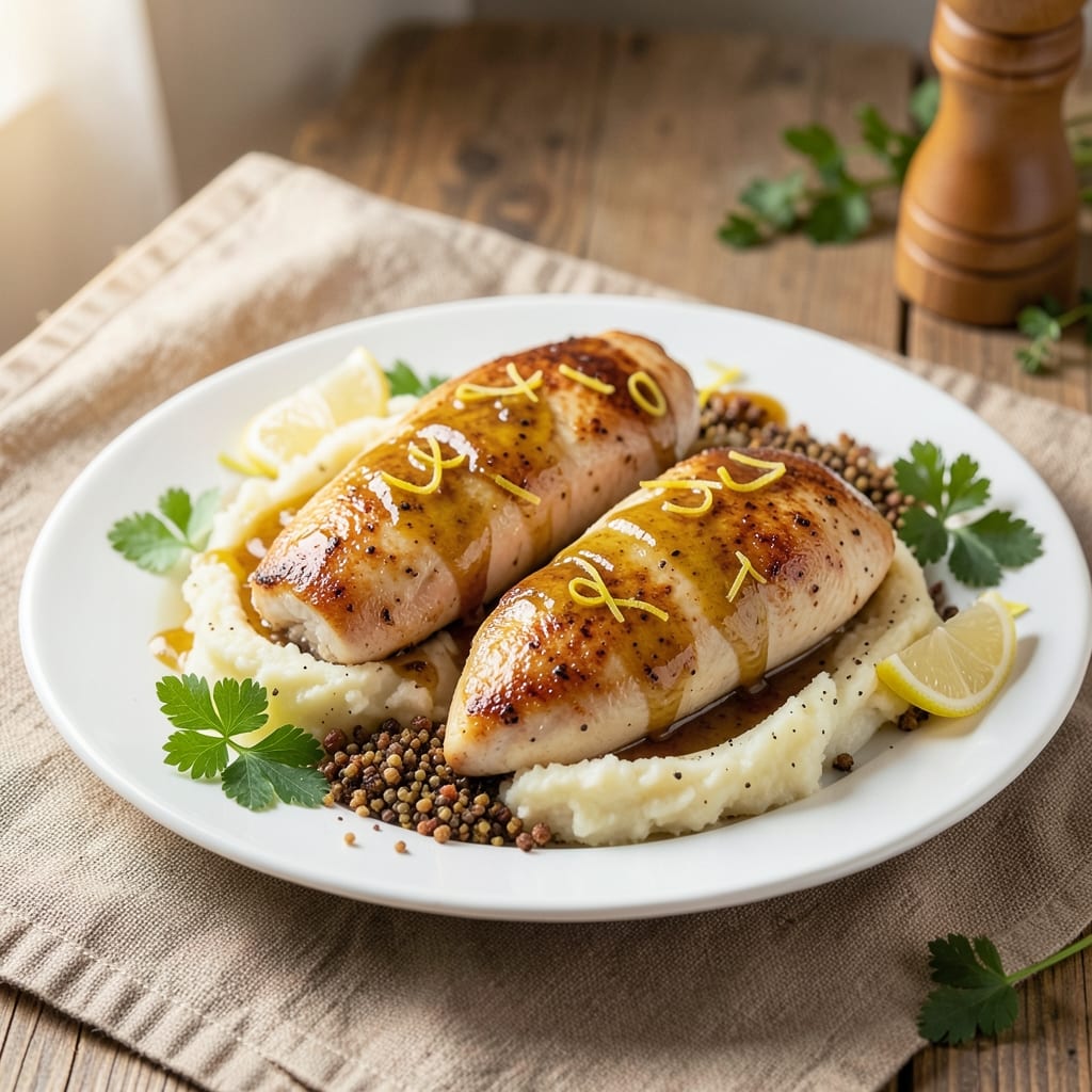 America's Test Kitchen Lemon Chicken Recipe: Bright Citrus Crust With Juicy Centers
