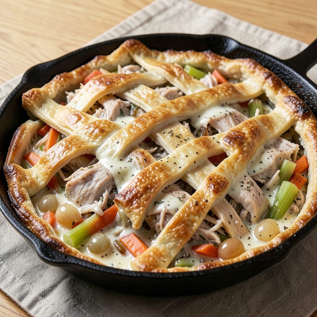 America's Test Kitchen Cast Iron Chicken Pot Pie Recipe: Celery-Crusted Crunch and Creamy Yogurt Harmony