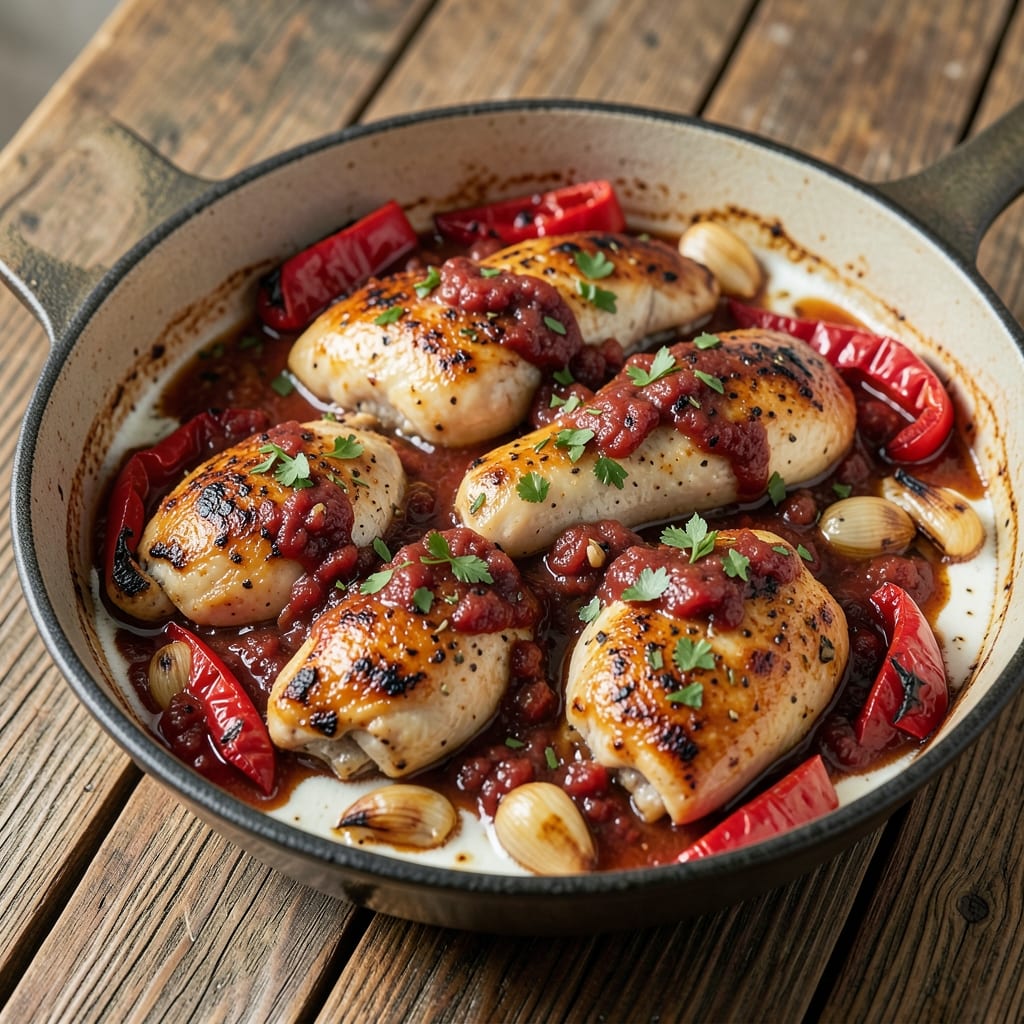 Boneless Chicken Cacciatore Recipe Crock Pot: Slow-Cooked Tomato and Herb Magic
