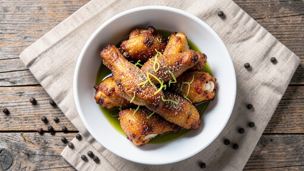 Lawry's Lemon Pepper Chicken Wings Recipe: Crispy, Tangy Bite-Sized Bistro Vibes