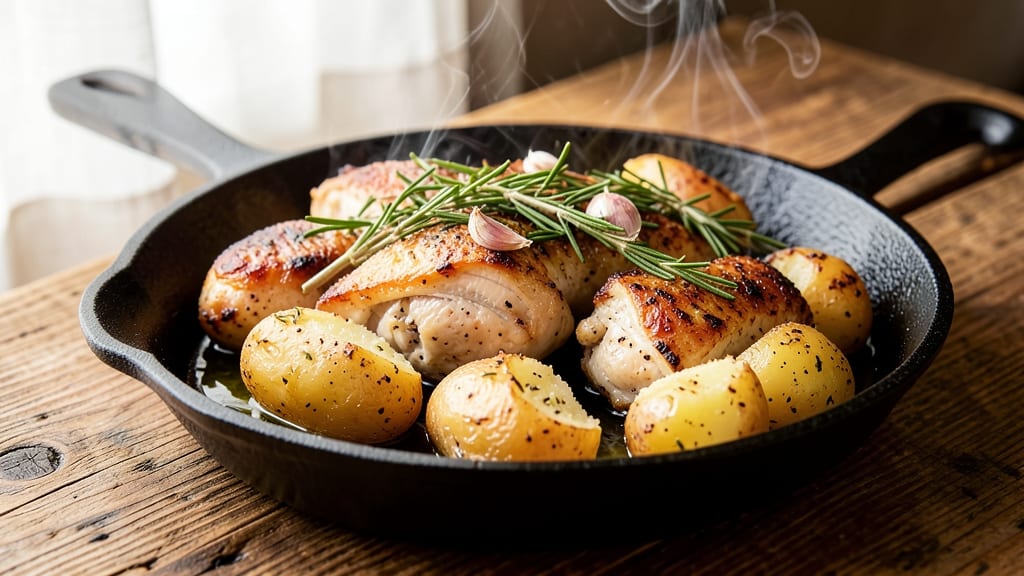 Mccormick Chicken And Potatoes Recipe: One-Pan Roast With Herby Crisp